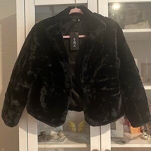 FHILLINUO Black Jacket Size XXL (see description)